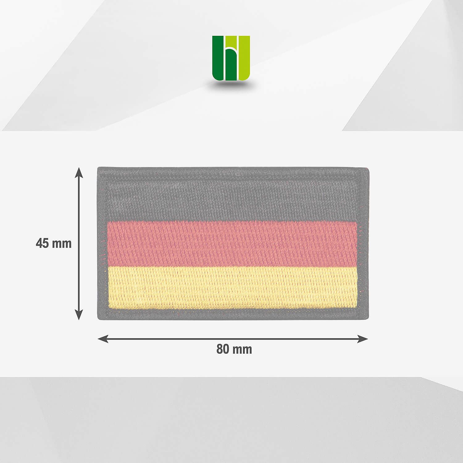 Aufnäher Patch Flagge Deutschland