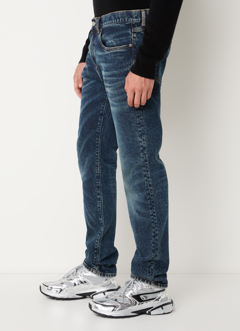 Džíny Diesel D-Strukt slim fit z roku 2019 s tmavým praním