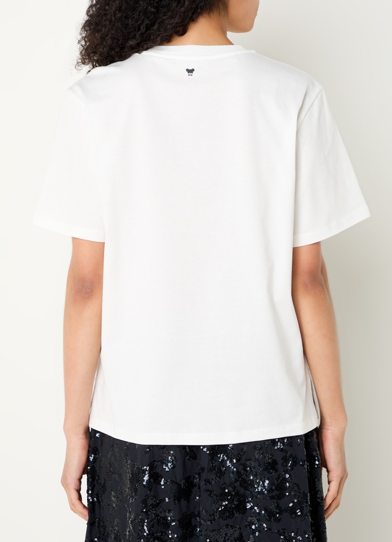 MaxMara Barbano T-shirt with logo and embroidery