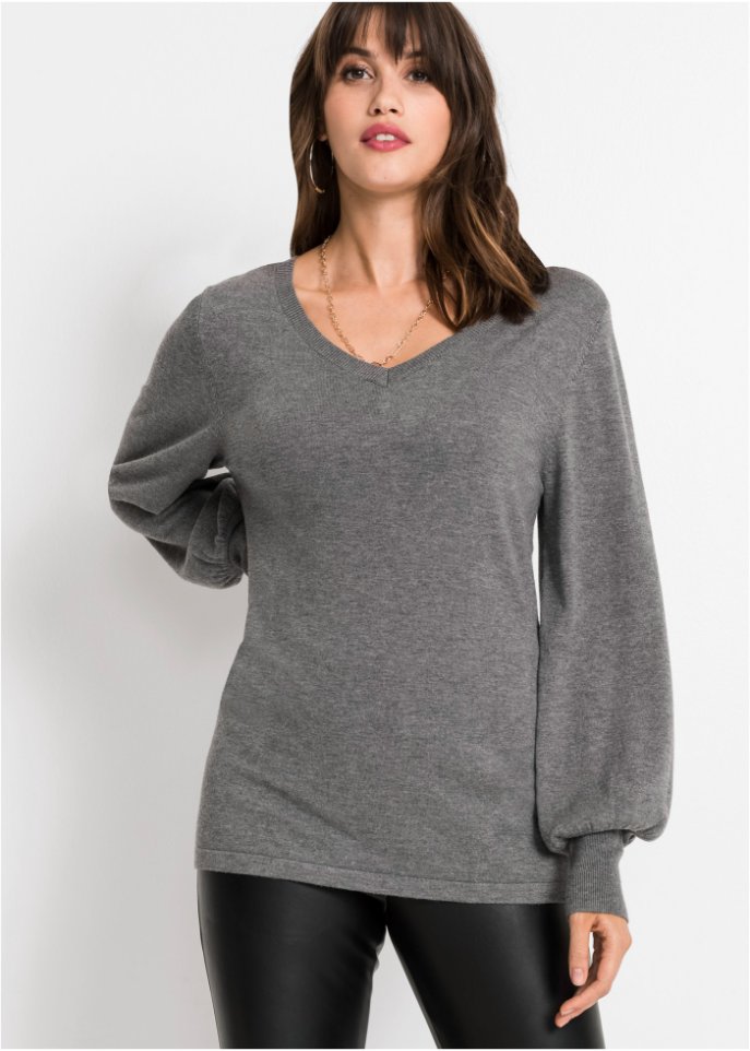 Pullover mit Ballonärmeln