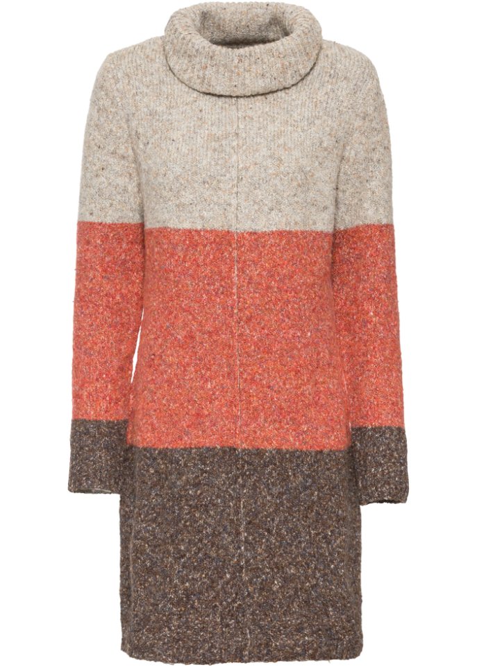 Strickkleid mit Rollkragen