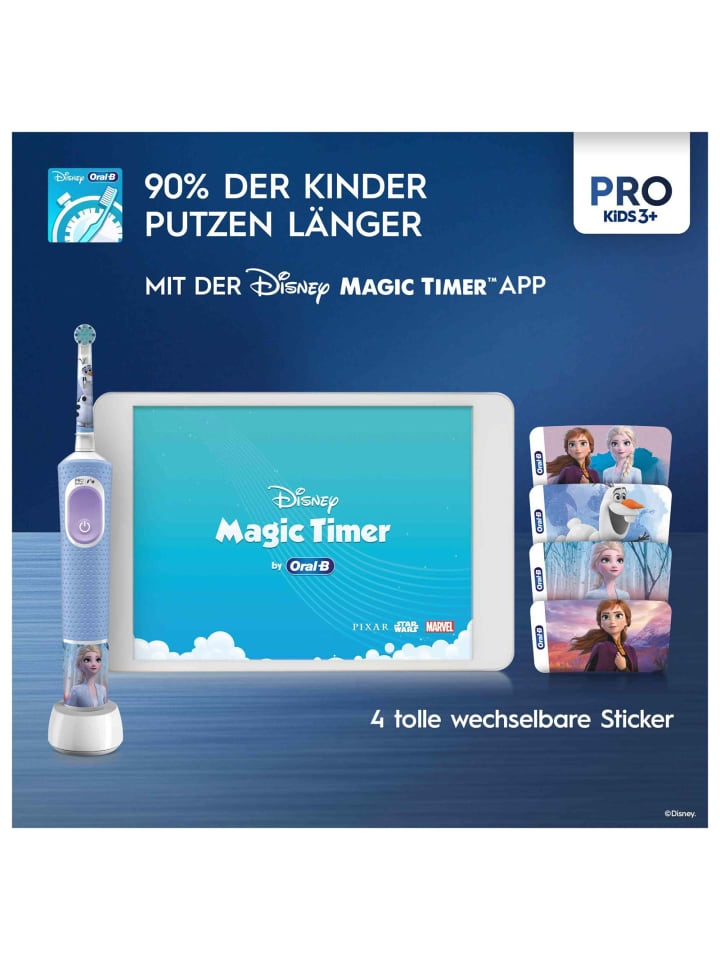 Oral-B Zahnbürste Pro Kids Disney Frozen in Blau günstig kaufen onesize
