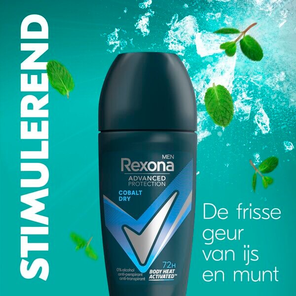 Rexona Men Advanced Protection Cobalt Dry izzadásgátló dezodor roll-on 50ml