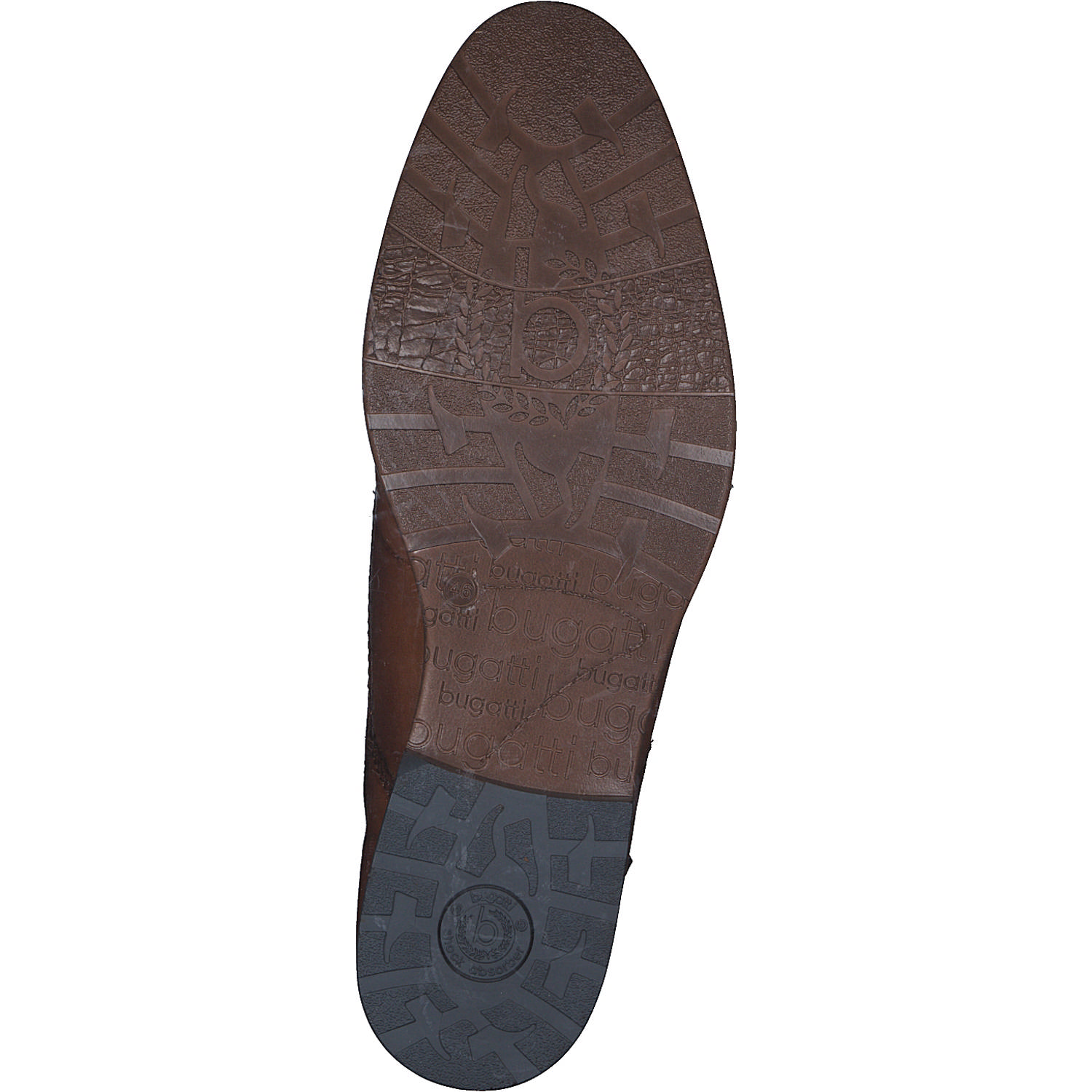 Bugatti Licio Eco A2506, Klassische Halbschuhe, Herren, COGNAC