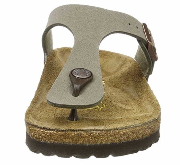 BIRKENSTOCK Zehentrenner grau Gizeh