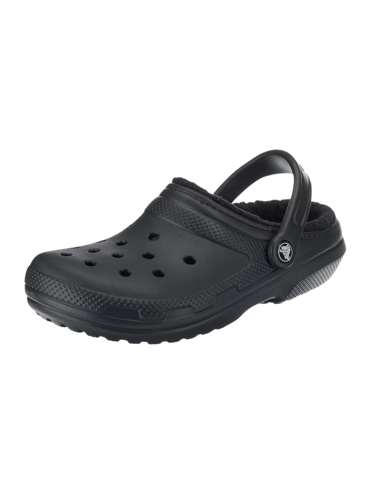Crocs Clog 'Lined' in schwarz günstig kaufen