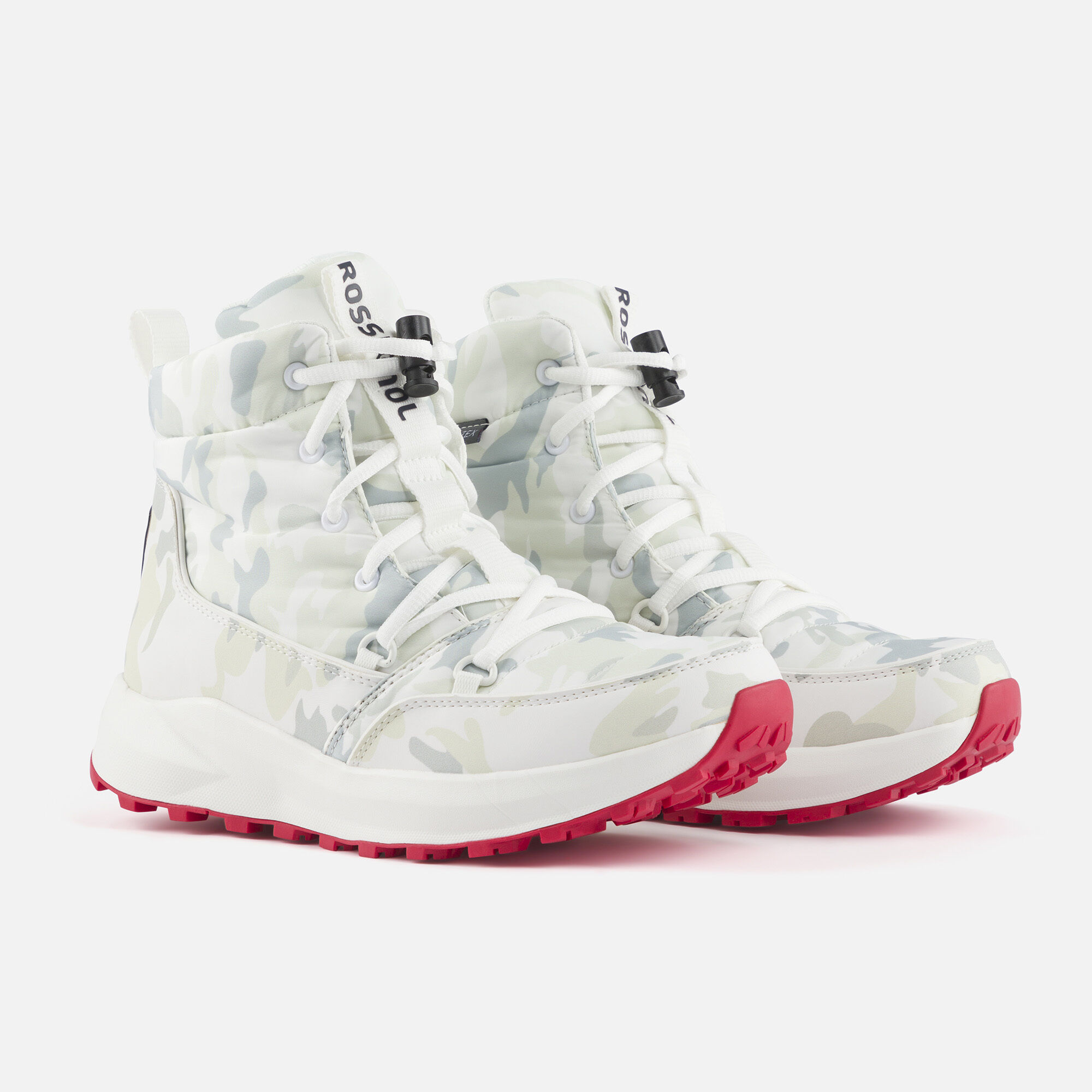 Bottines Après-ski Unisex Podium camouflage blanc