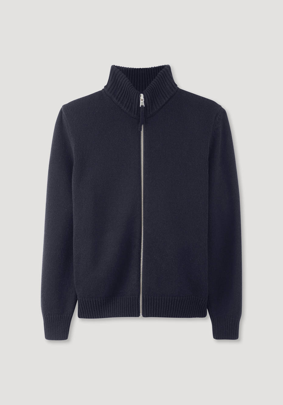 Zip-Jacke aus reiner Bio-Lambswool