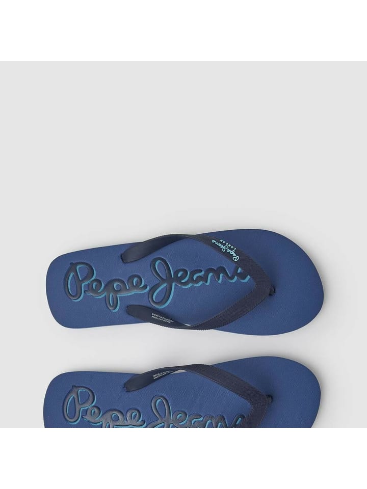 Pepe Jeans Flip-Flops Bay in Blau günstig kaufen