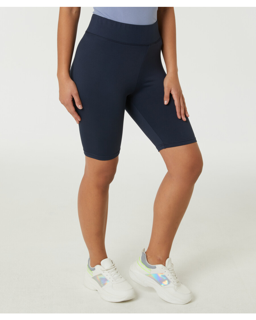 Dunkelblaue Sport-Radlerhose