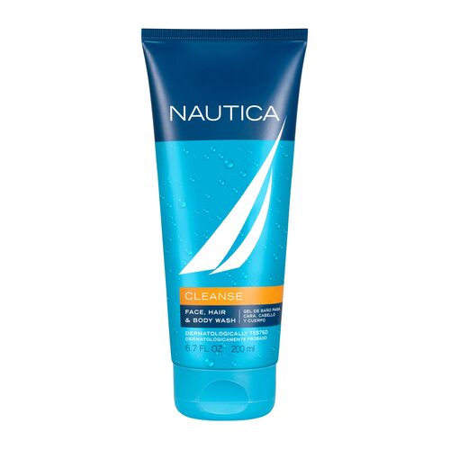 Nautica Cleanse gel za umivanje obraza, las in telesa 200