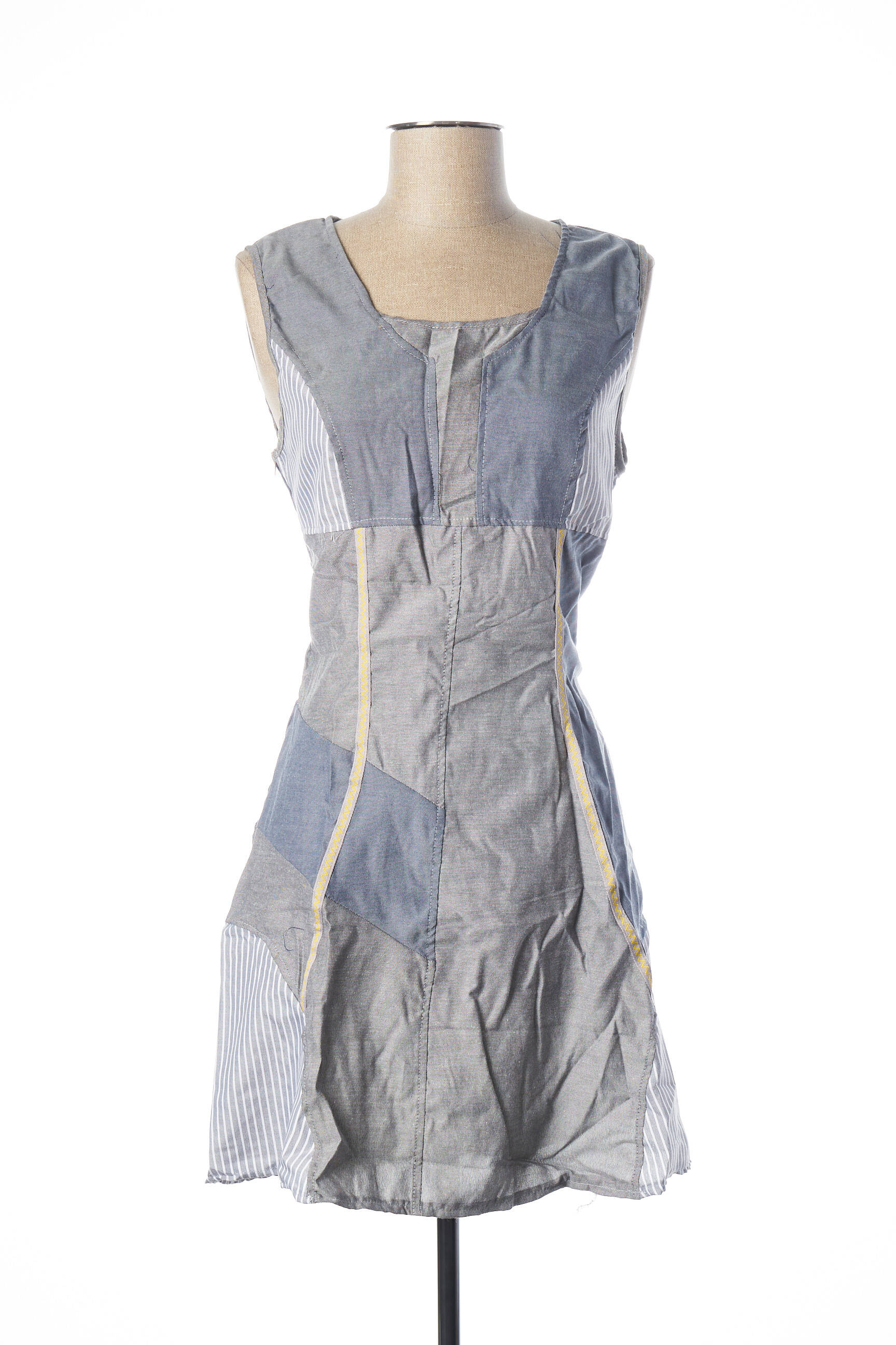 Glamz Tuniquesansmanche Femme couleur gris