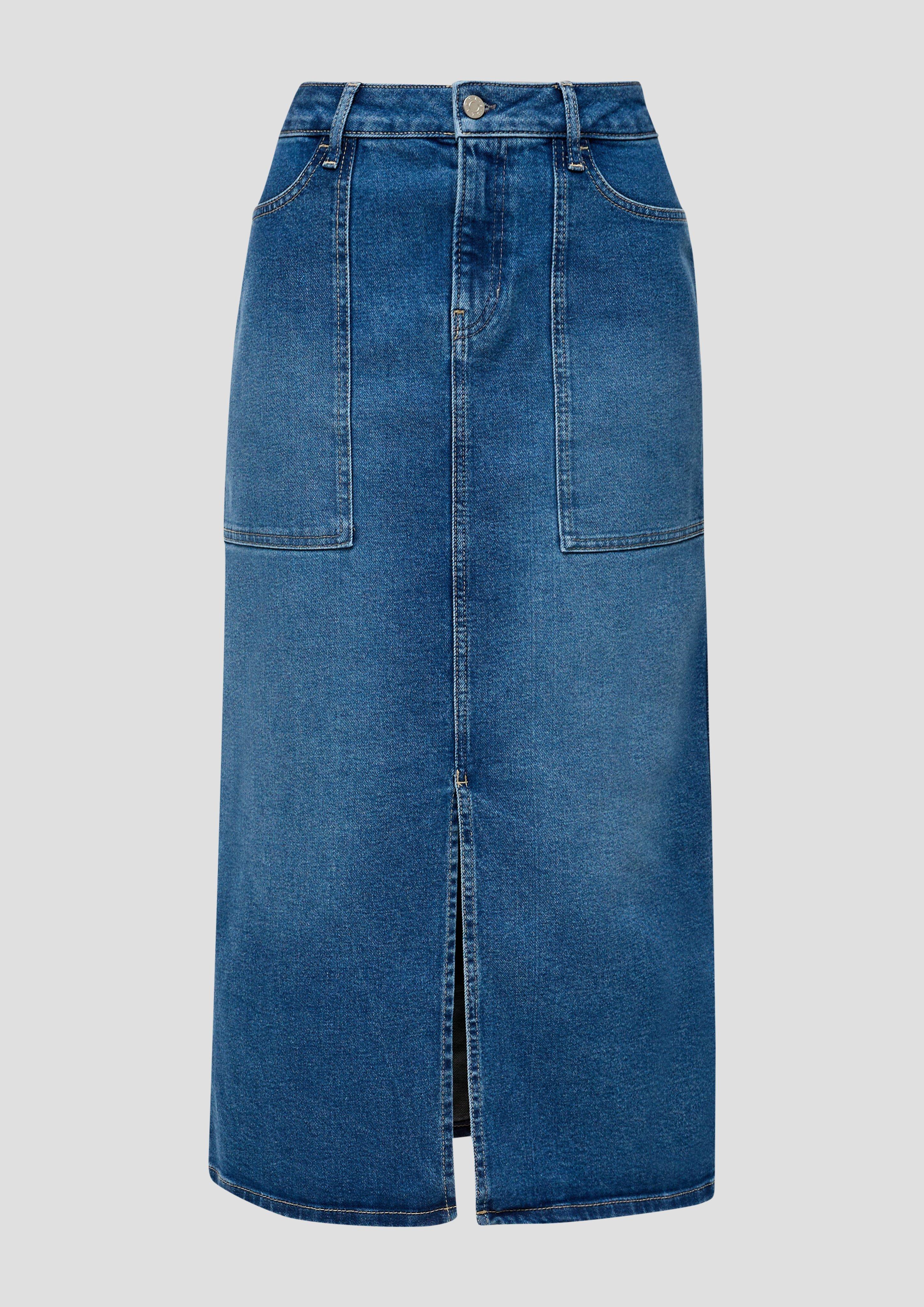 Jeansrock mit Gehschlitz  2140989-54Z6