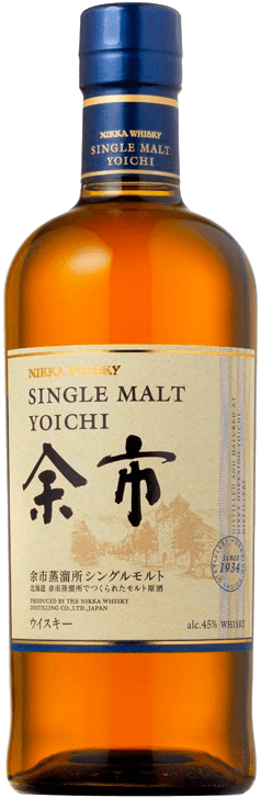 Whisky japonais yoichi single malt coffret 2 verres riedel 45°