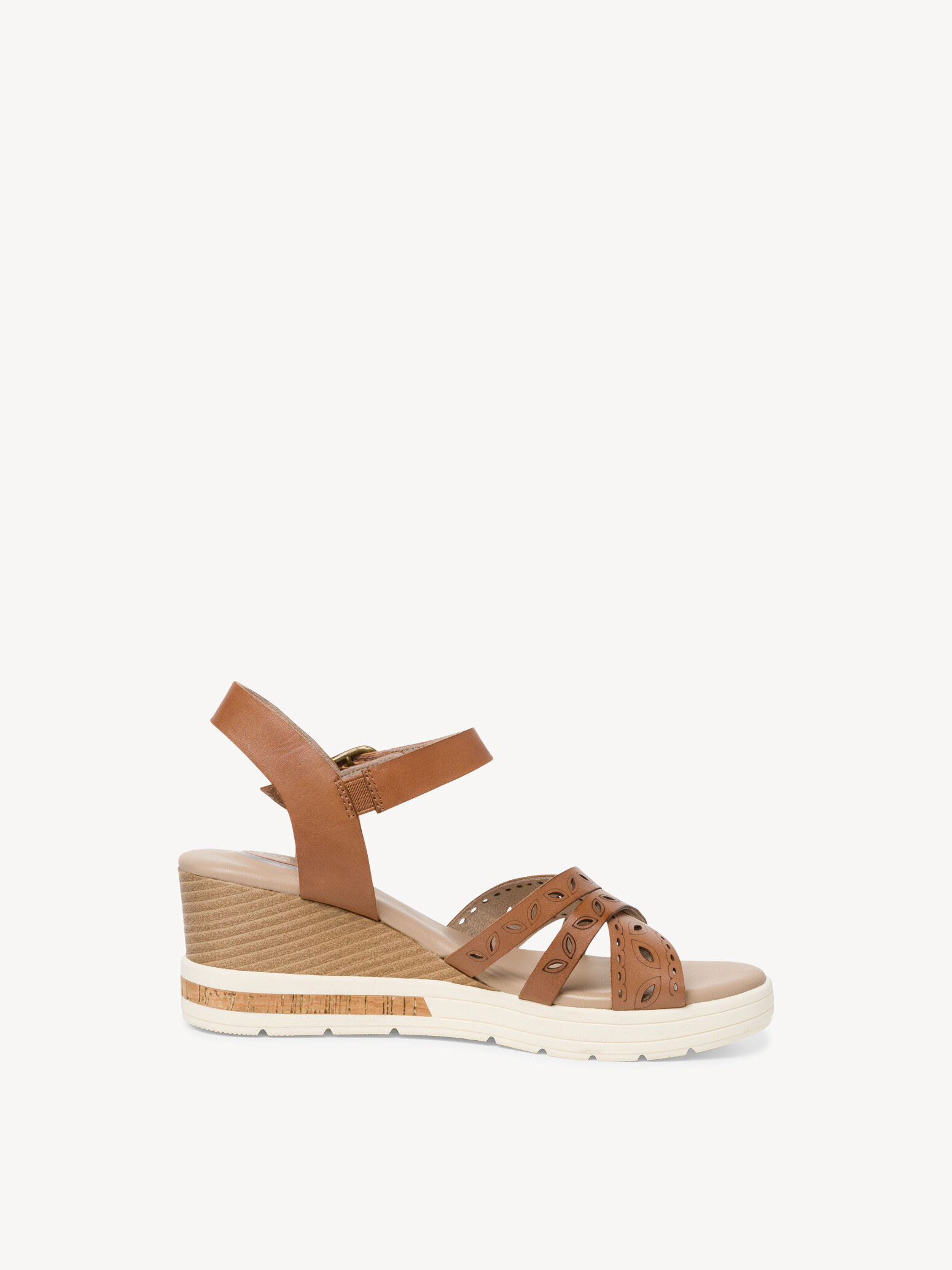 Sandale en cuir - marron