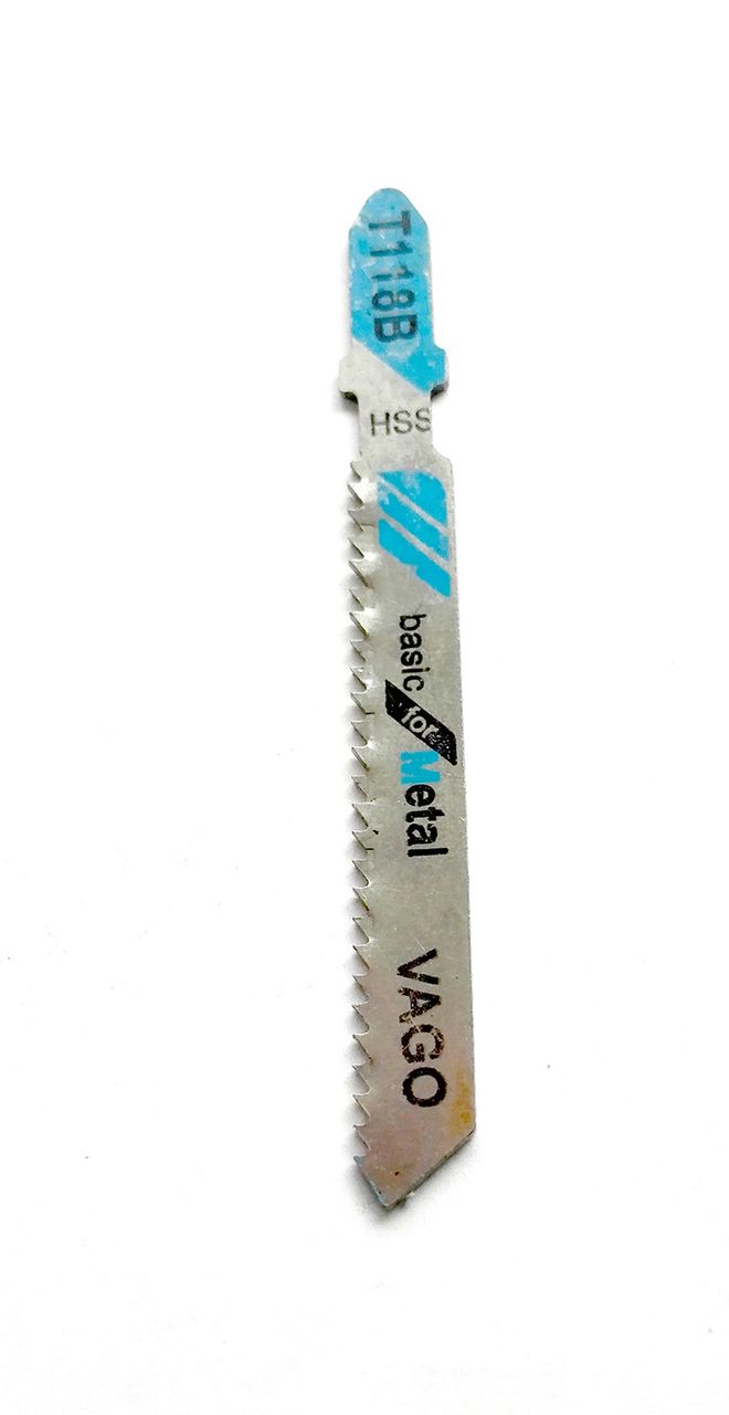 Vago-Tools Stichsägeblatt Metall T118B T-Schaft 25x