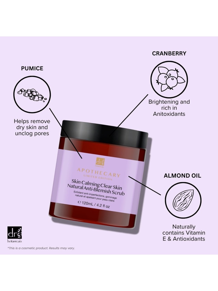 Dr Botanicals Skin Calming Clear Skin Peeling 120ml günstig kaufen onesize