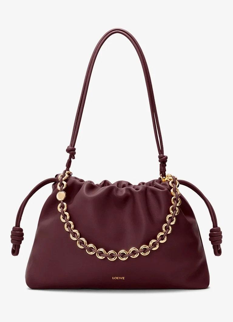 LOEWE  Flamenco Large schoudertas van lamsleer