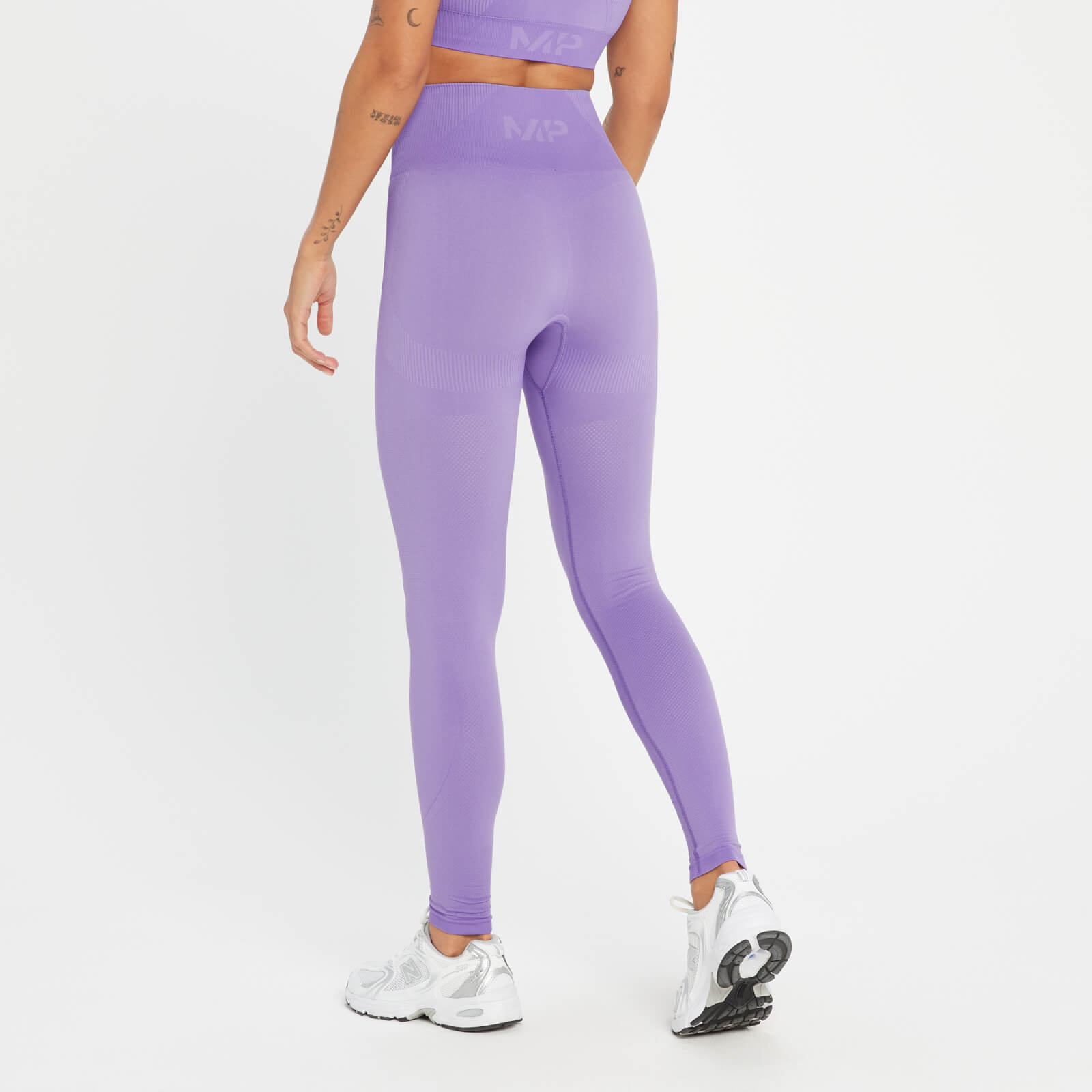 Legging sans coutures MP Tempo Tonal pour femmes – Lilas électrique