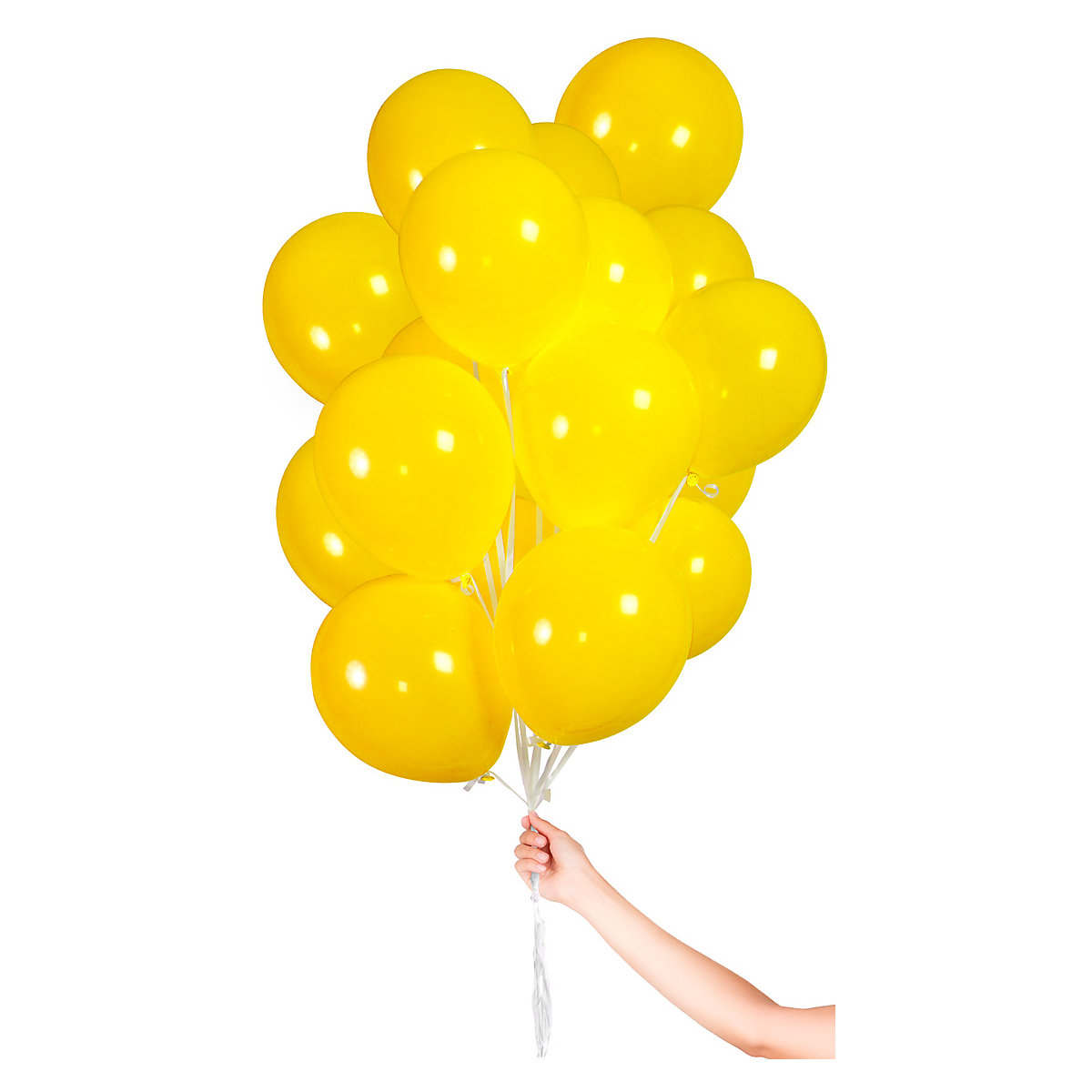 Luftballons Gelb 23 cm, 30 Stück