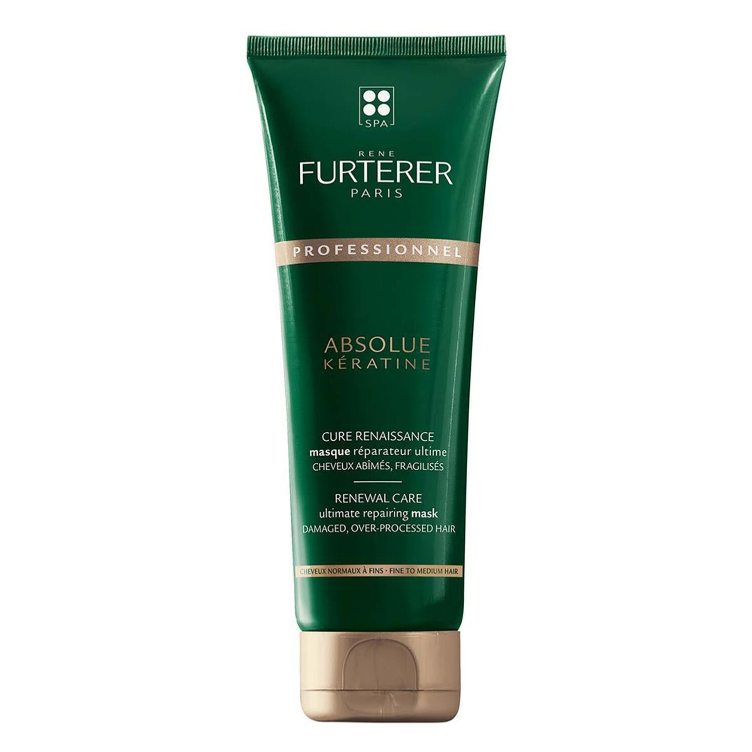 René Furterer Masque Réparateur Ultime Absolue Kératine - Cheveux fins - 250 ml