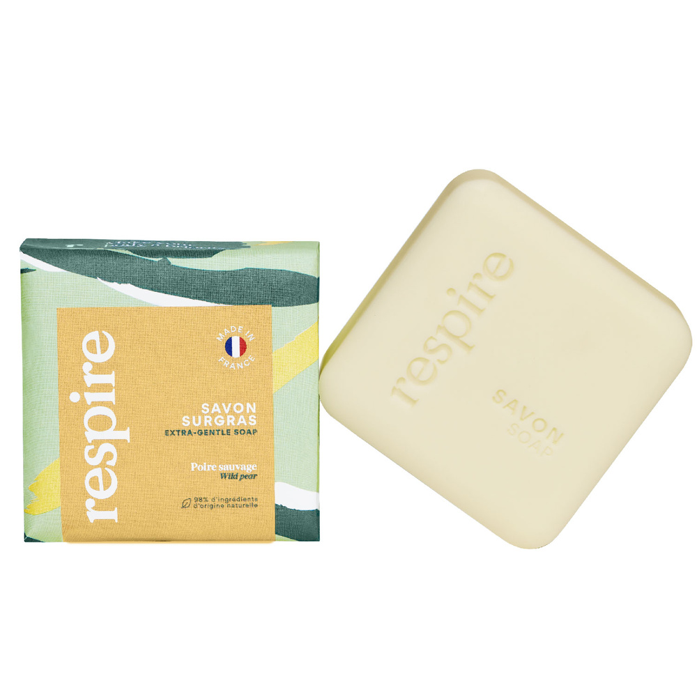 Respire Savon surgras Poire Sauvage 100gr SAVON