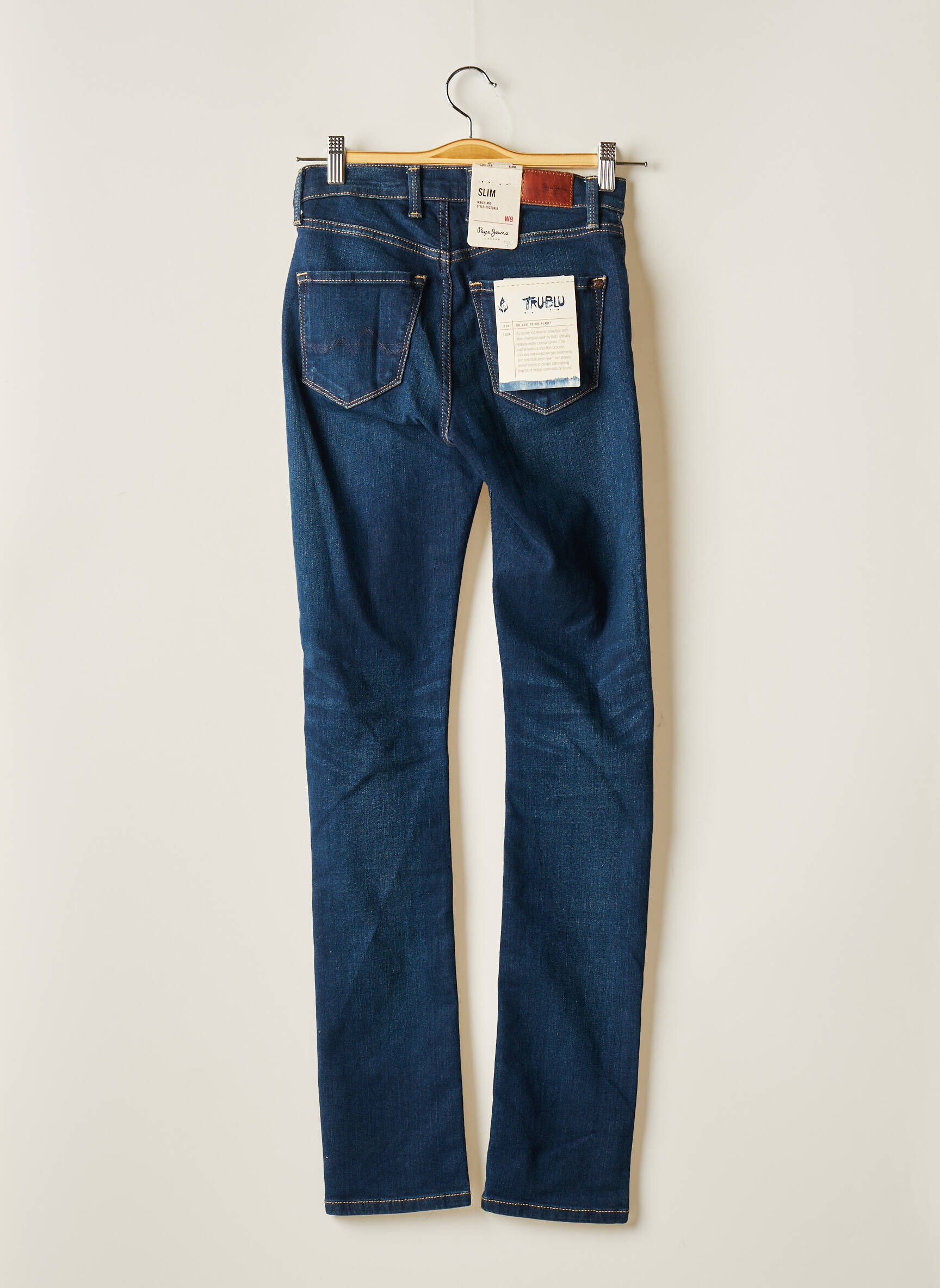 Pepe Jeans Jeans Coupe Slim Femme couleur bleu