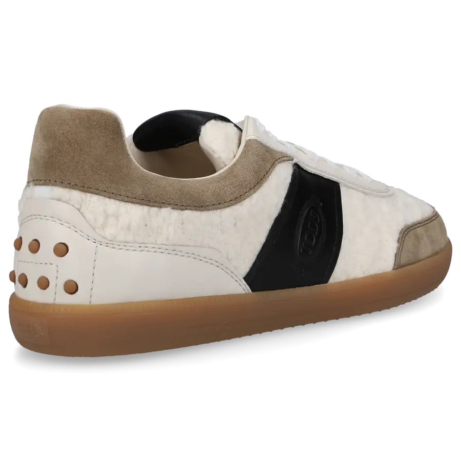 Tod's - Sneaker low TABS Veloursleder - weiß