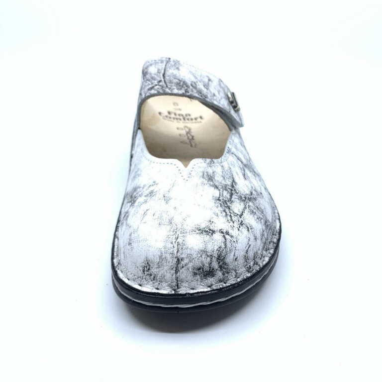 FINN COMFORT Pantoletten weiss