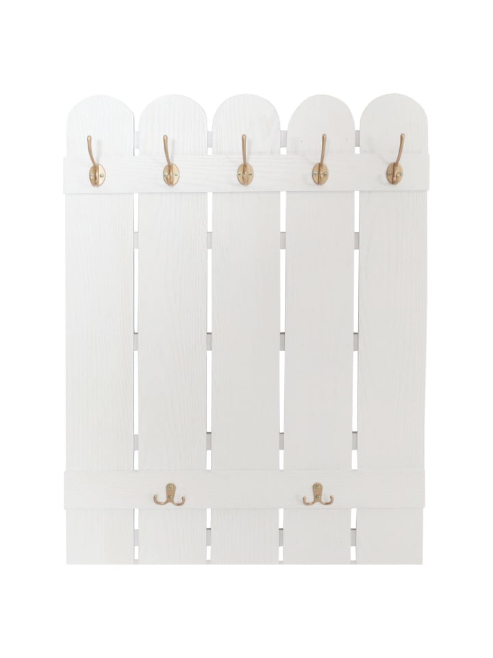 MCW Wandgarderobe N95 86x60cm, Weiß günstig kaufen onesize