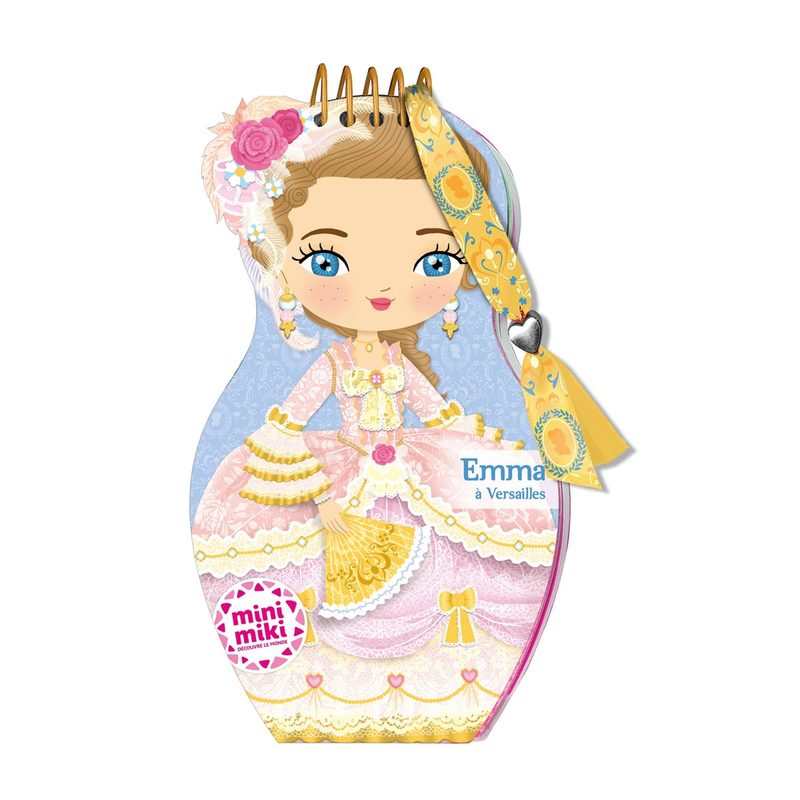 Minimiki carnet créatif, Emma à Versailles - Play Bac