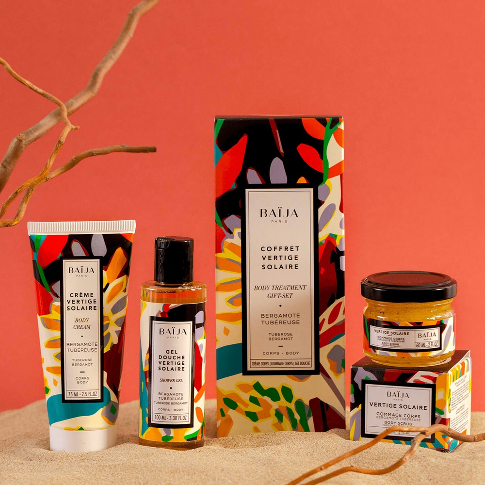 baïja Coffret Rituel soins corps Vertige Solaire Coffret corps