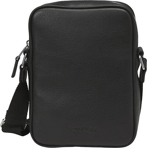 Marc O'Polo Crossbody Bag small aus fein genarbtem Rindleder