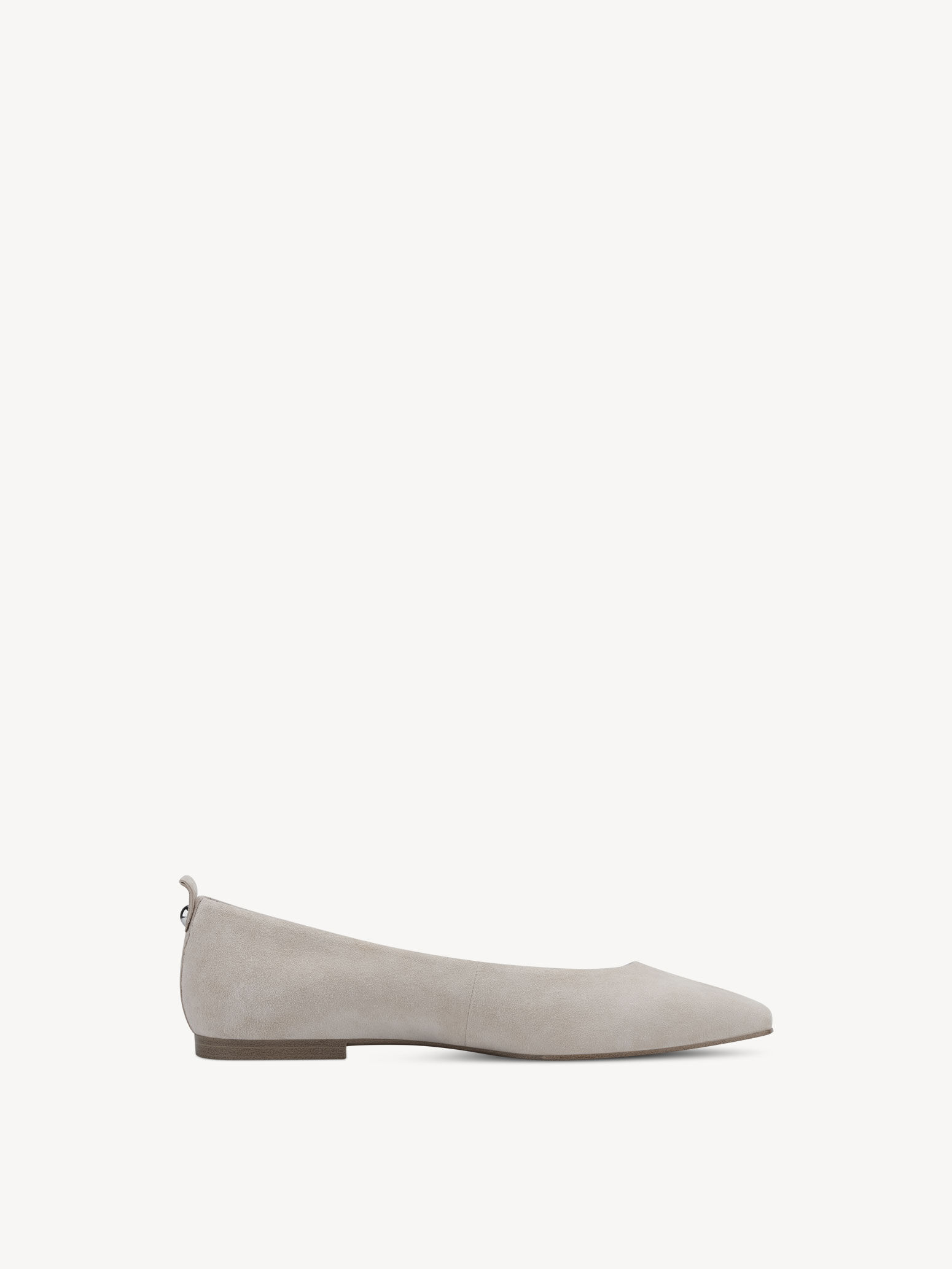 Ballerine en cuir - beige
