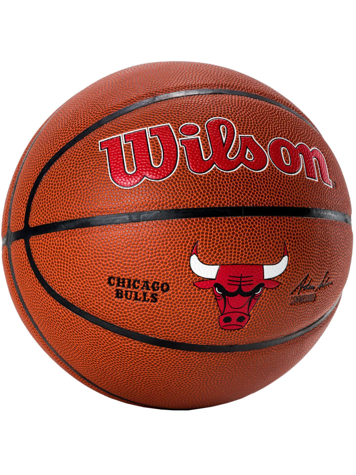 Wilson Wilson Team Alliance Chicago Bulls Ball in Braun günstig kaufen 7
