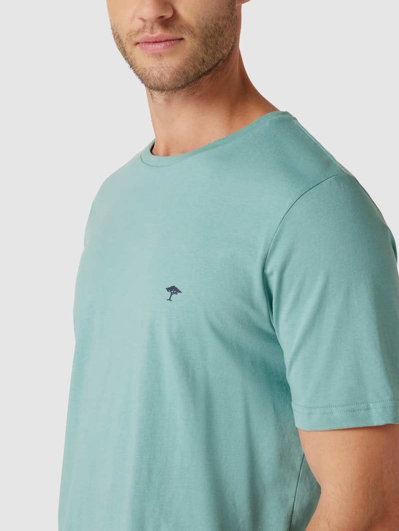 T-Shirt mit Logo-Print in schilf