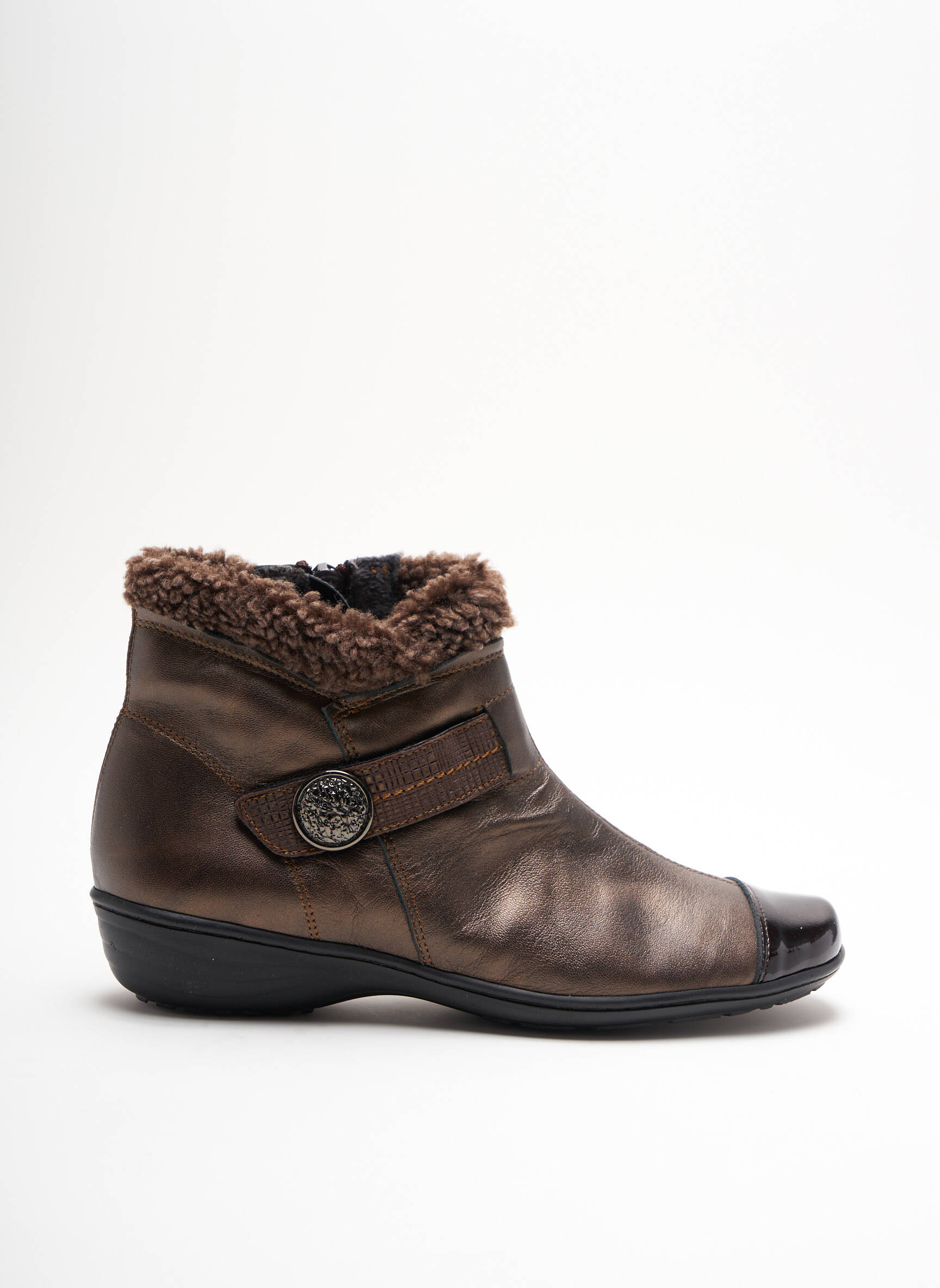 Geo Reino Bottines Femme couleur marron