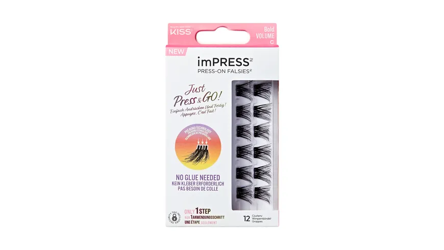 KISS Impress Press On ILS05C - schwarz