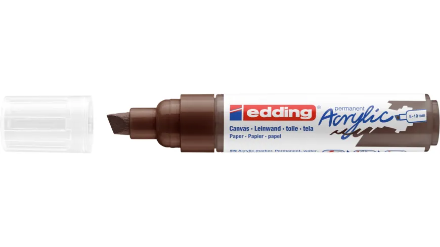 edding Acrylmarker 5000 breit schokobraun schokoladenbraun