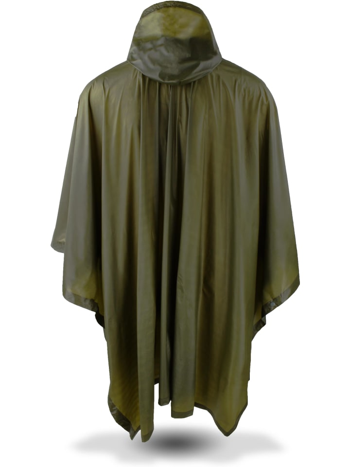 Normani Outdoor Sports Vinyl Regenponcho Hilo in Oliv günstig kaufen onesize