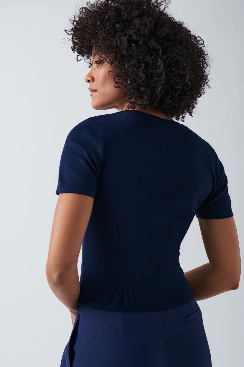 Basic knitted top