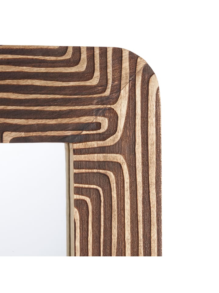 GIFTDECOR Wandspiegel in braun günstig kaufen onesize