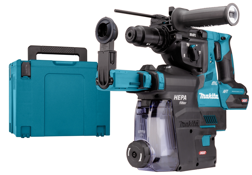 Ciocan combinat Makita HR004GZ02 SDS-Plus 40V Max fără baterii și încărcător în cutie Mbox