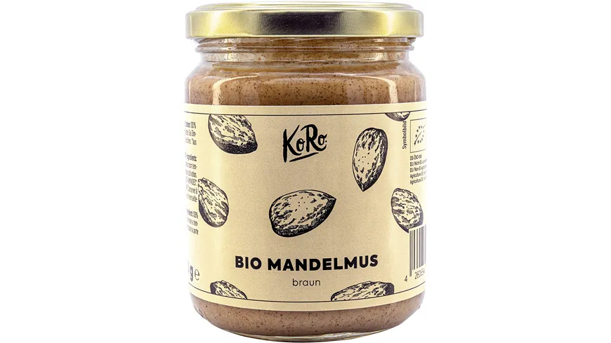 KoRo Bio Mandelmus braun 250 g