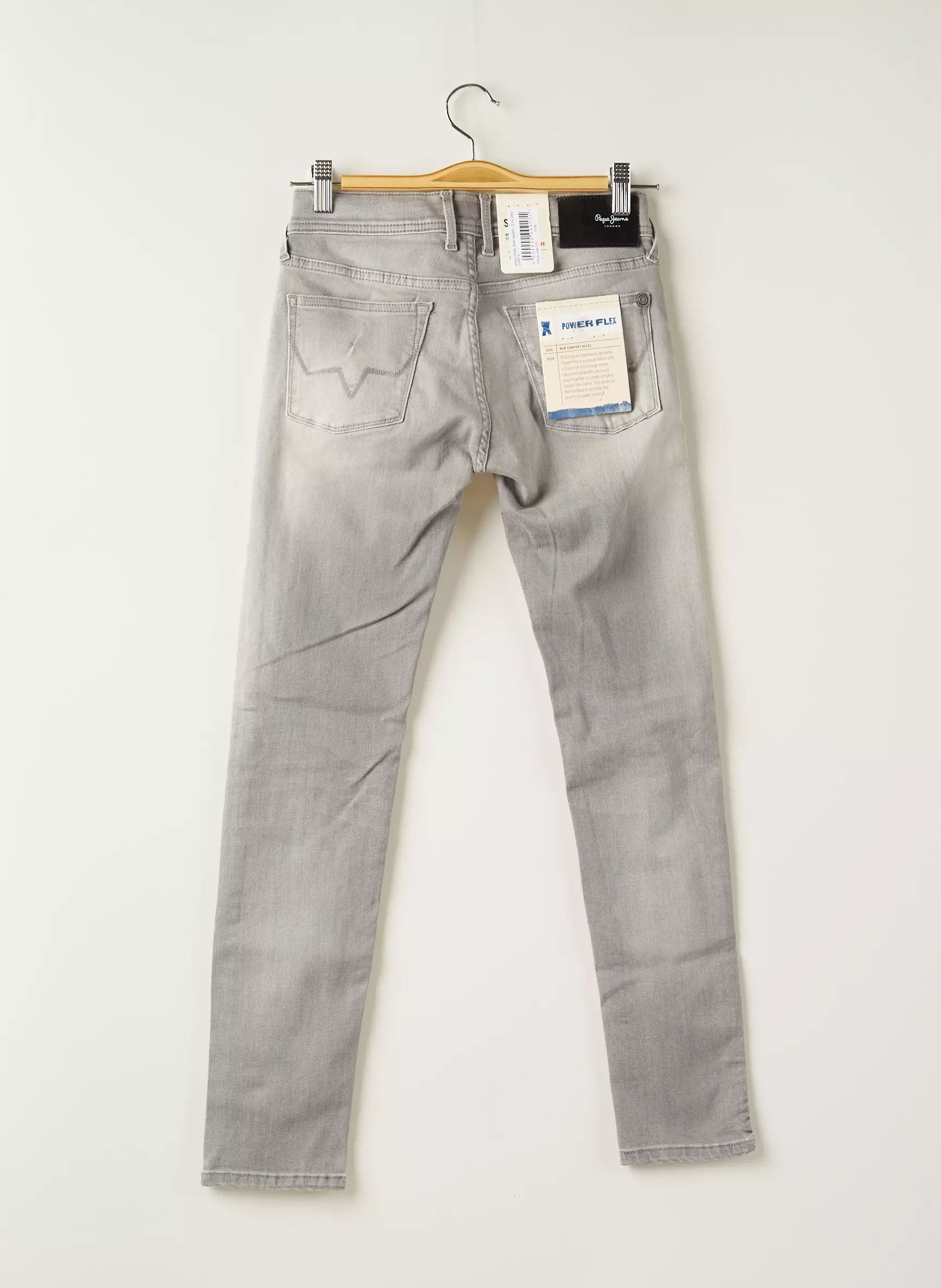 Pepe Jeans Jeans Coupe Slim Garcon couleur gris