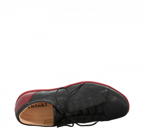 STONE Schnürschuh - Schwarz/Kombi