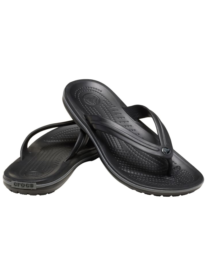 Crocs Freizeitschuhe Crocband Flip in schwarz günstig kaufen