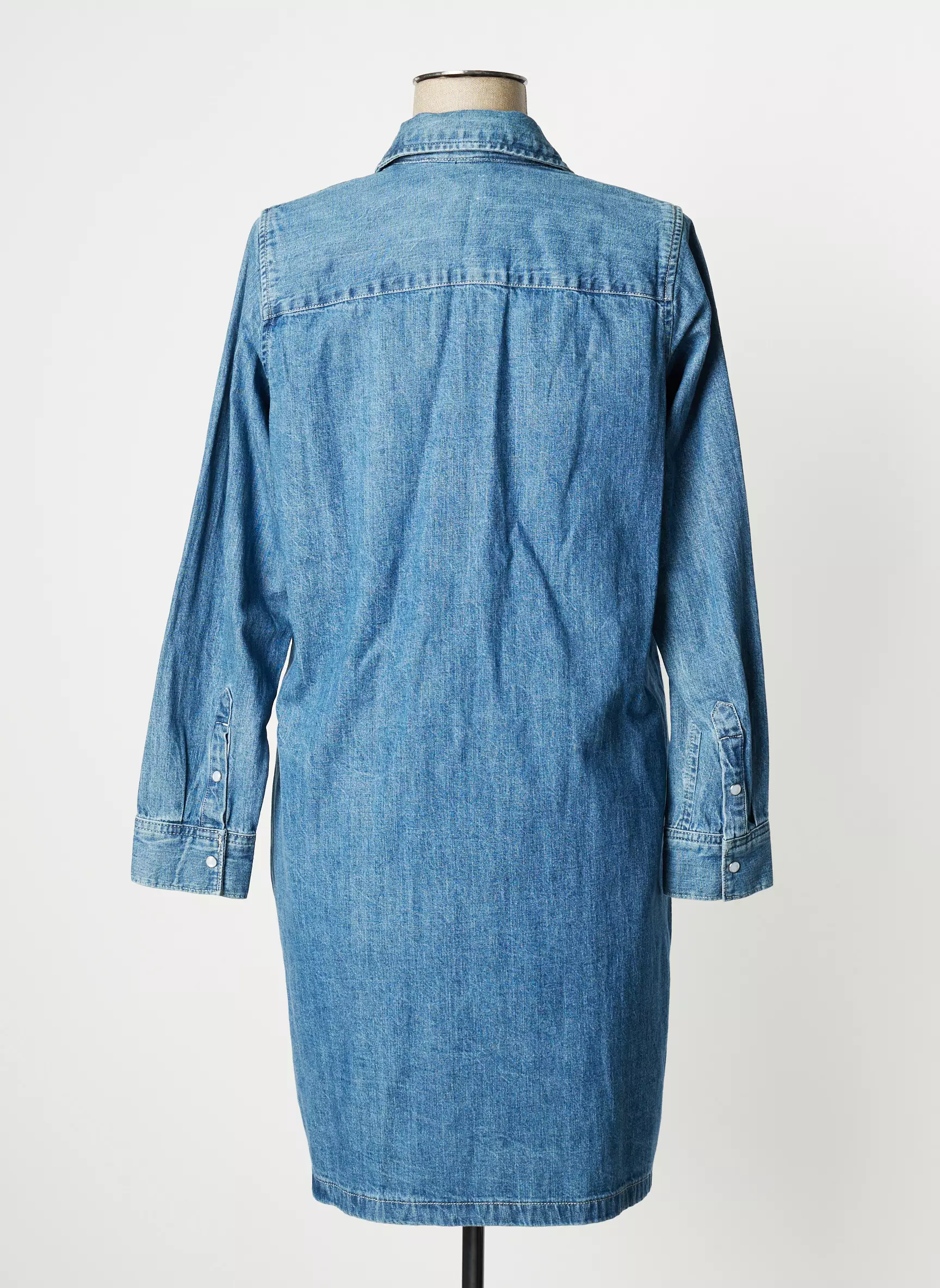 Levis Robes Mi Longues Femme couleur bleu