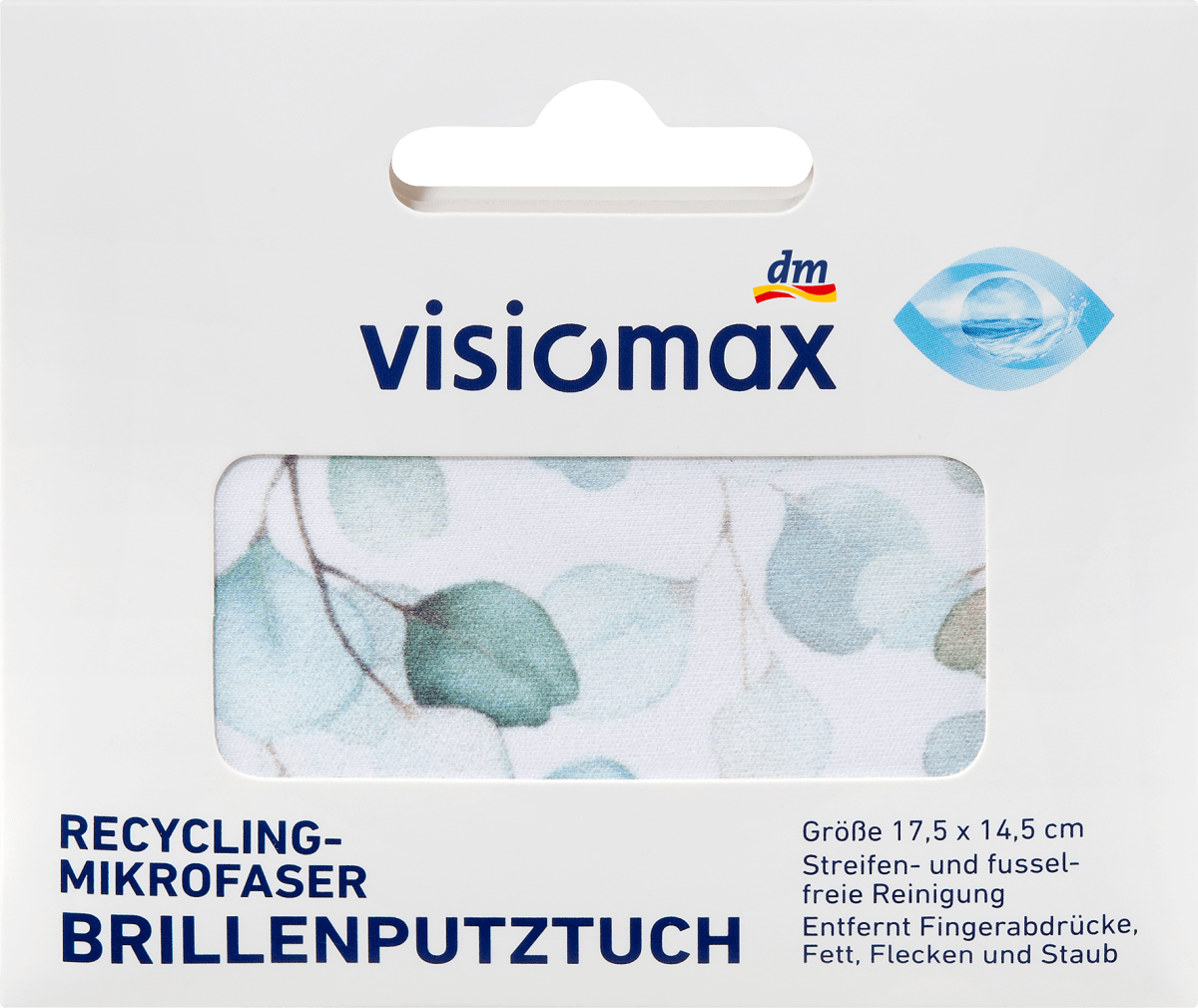Mikrofaser Brillenputztuch sort., 1 St