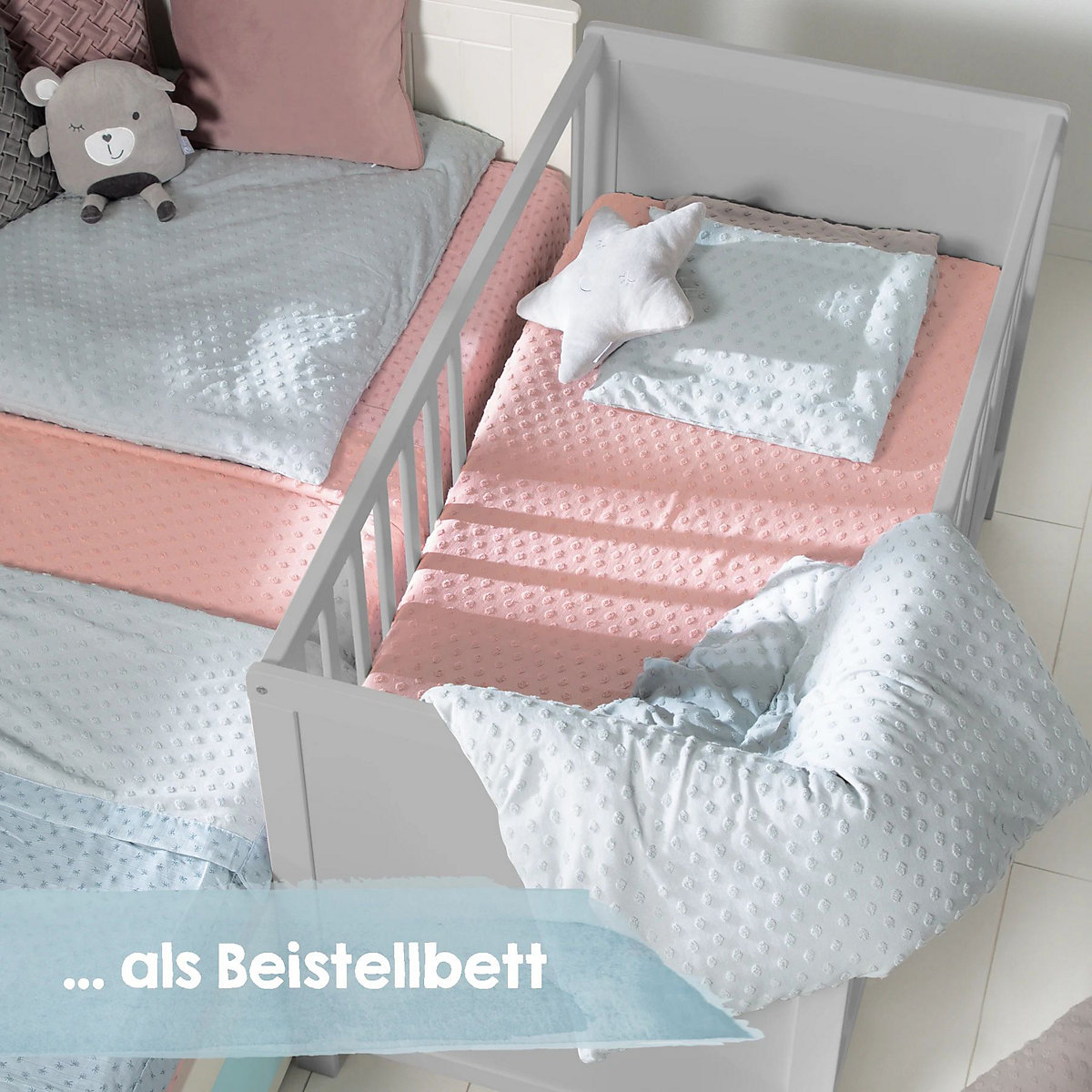 Beistellbett, 60 x 120 cm Universal